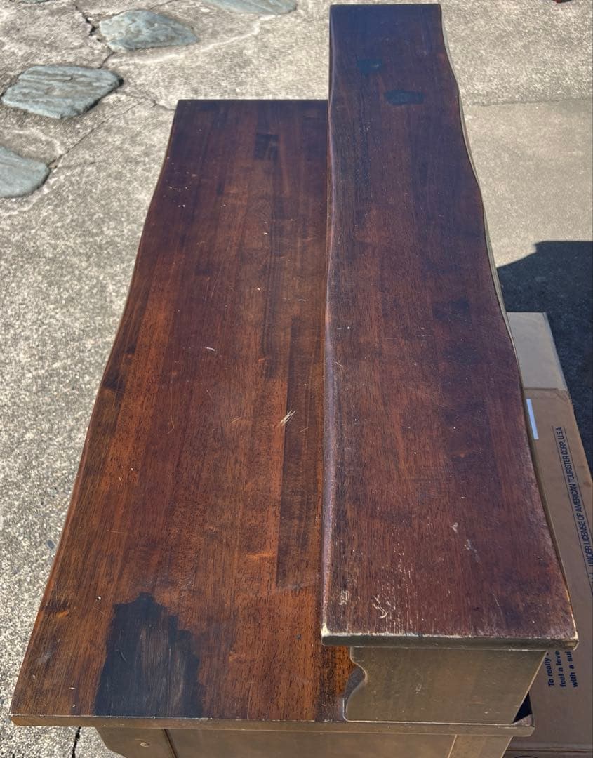 シュンスケカリモク家具RUSTICルスティックカウンターテーブルカントリー