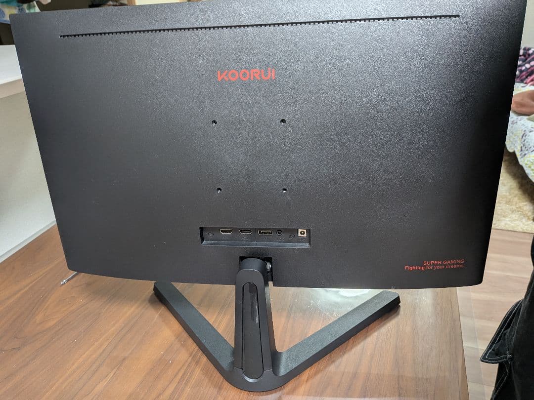 KOORUIゲーミングモニター 24インチフルHD1ms 165Hz