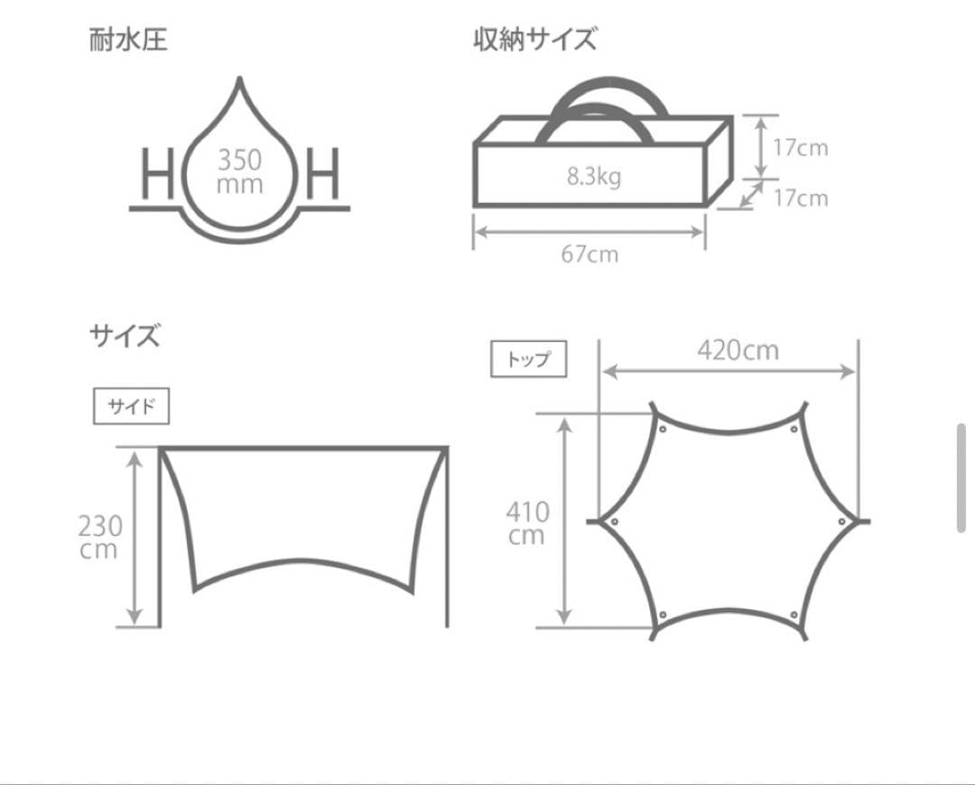 DOD いつかのタープTC