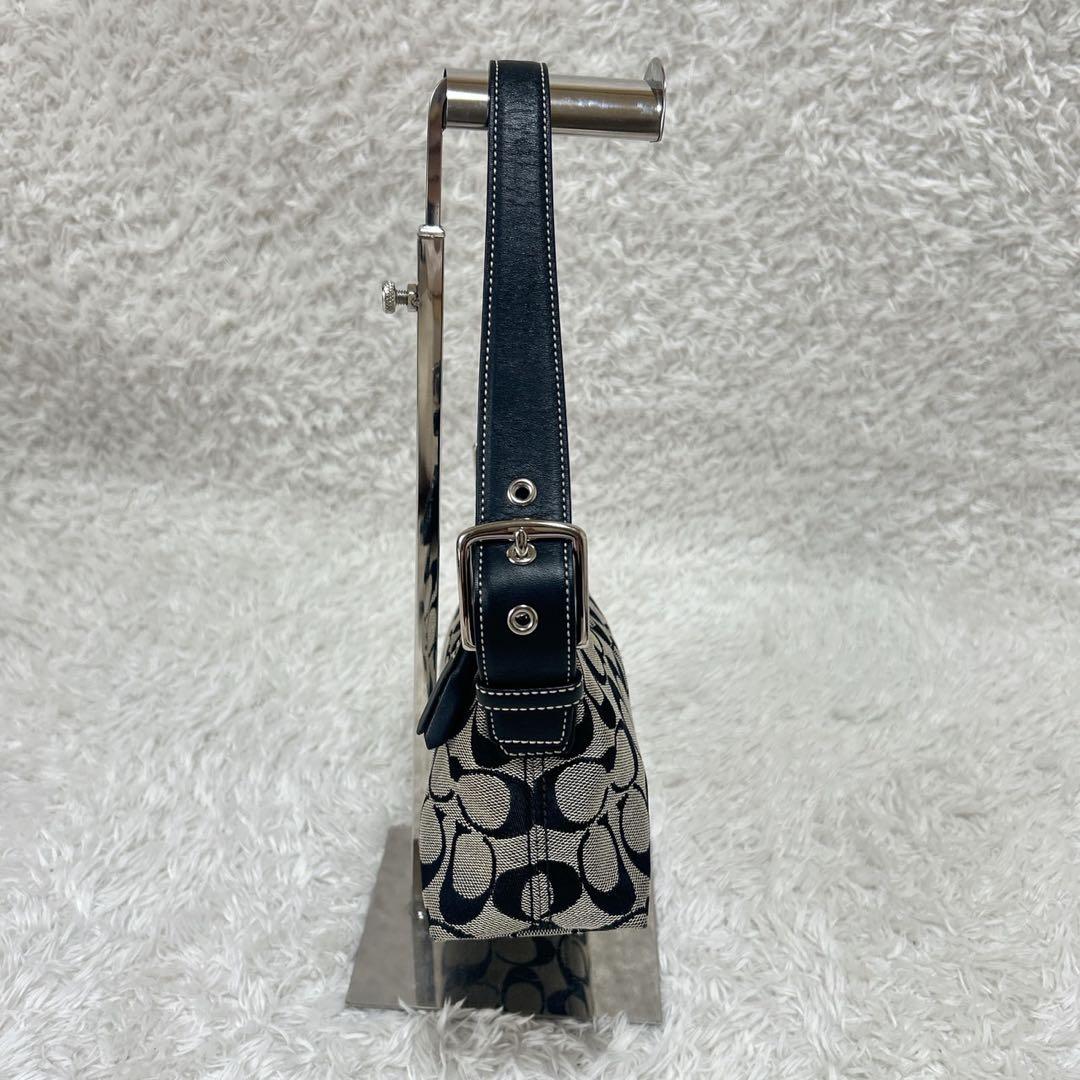 COACH アクセサリーポーチ ワンショルダー シグネチャー タッセル