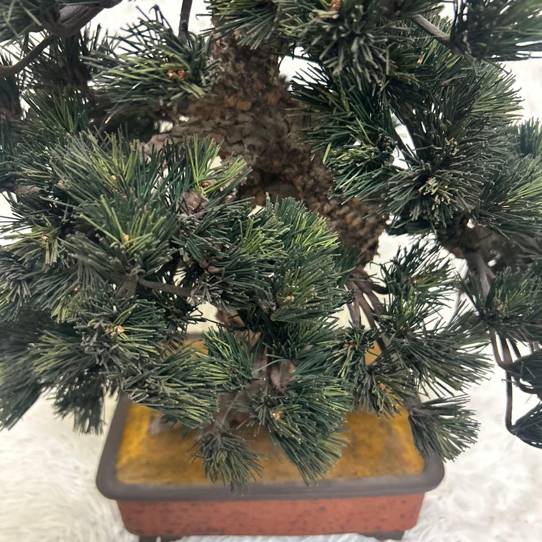 【美品】造花 盆栽 レプリカ 松　ビッグサイズ