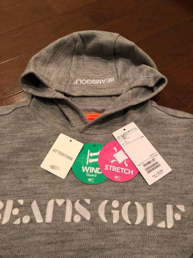 BEAMS GOLF ニットライクフーディー