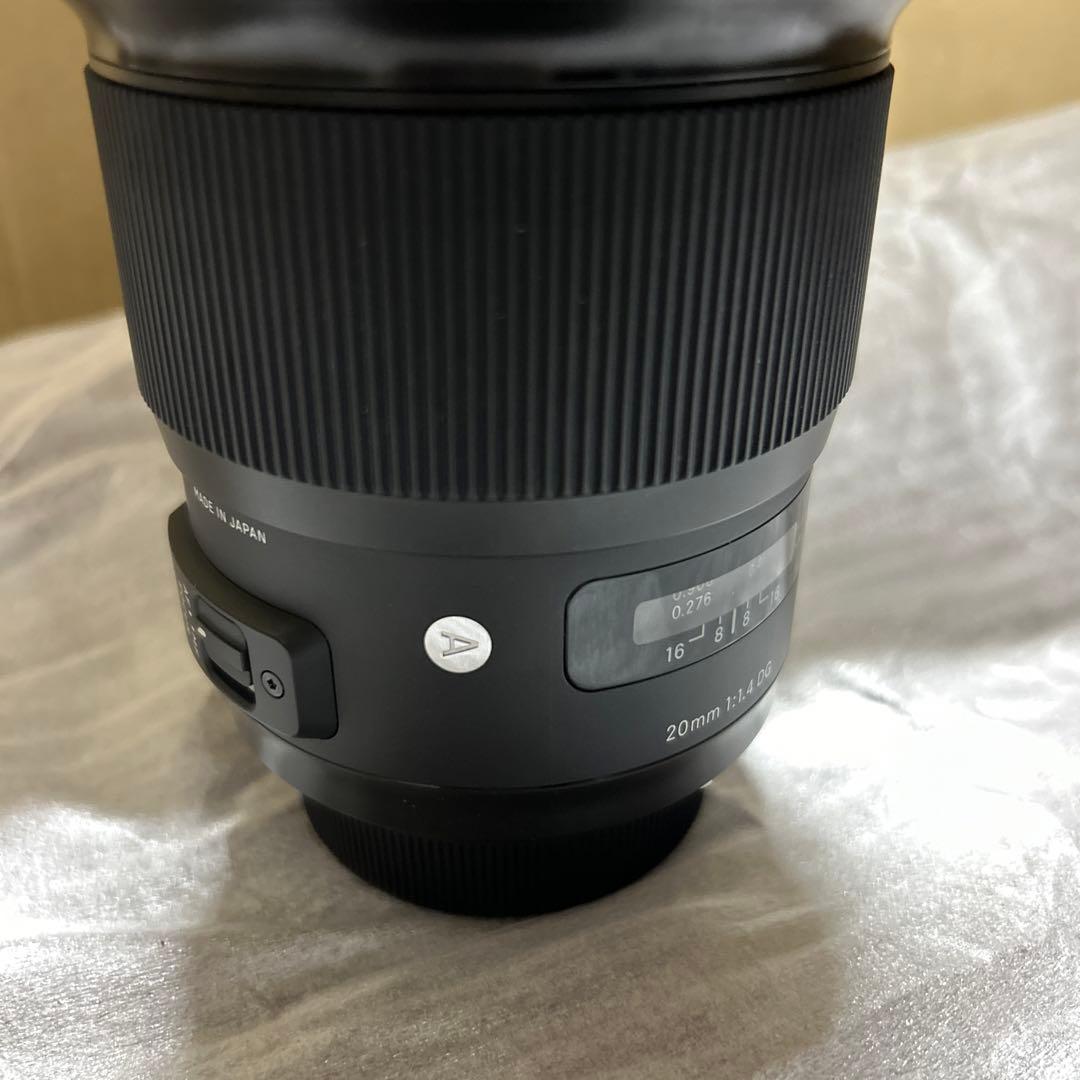 シグマ SIGMA 20mm F1.4 DG HSM Artニコン用