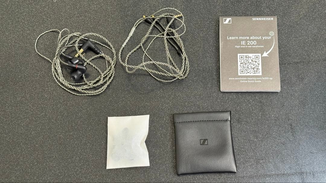 SENNHEISER IE200 ブラック+ 4.4mmバランスケーブル