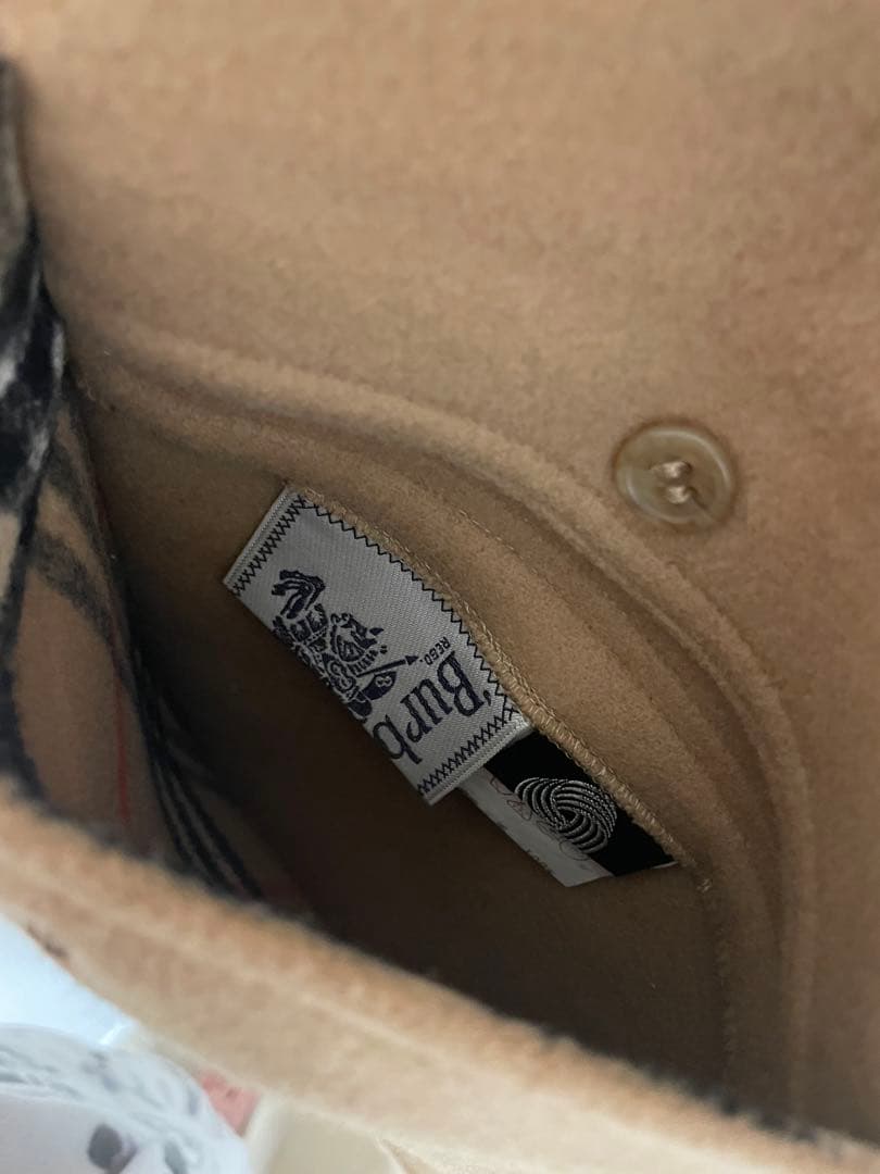 Burberryベージュ チェック柄裏地 コート