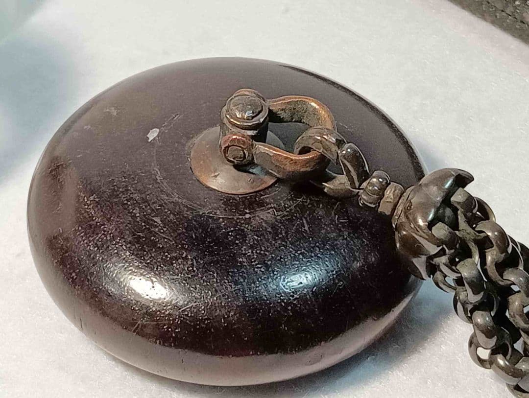 「鳳凰の図 七宝 鏡蓋 饅頭 根付」「折鶴 前金具」 煙草入 銀煙管有 江戸時代