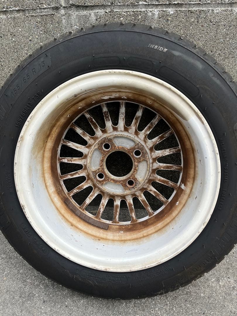 MICHELIN 13インチ、5.5j+38ホイールセット