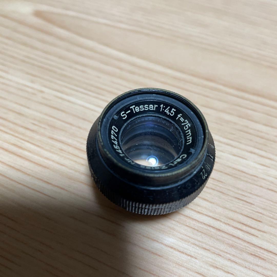 レンズ(単焦点) Carl Zeiss S-Tessar 75mmf4.5