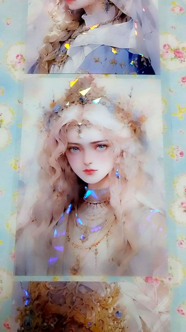 廃盤品✩J835＃旧约(贝壳光)听风芥尘切り売り海外人物女の子AIマステ