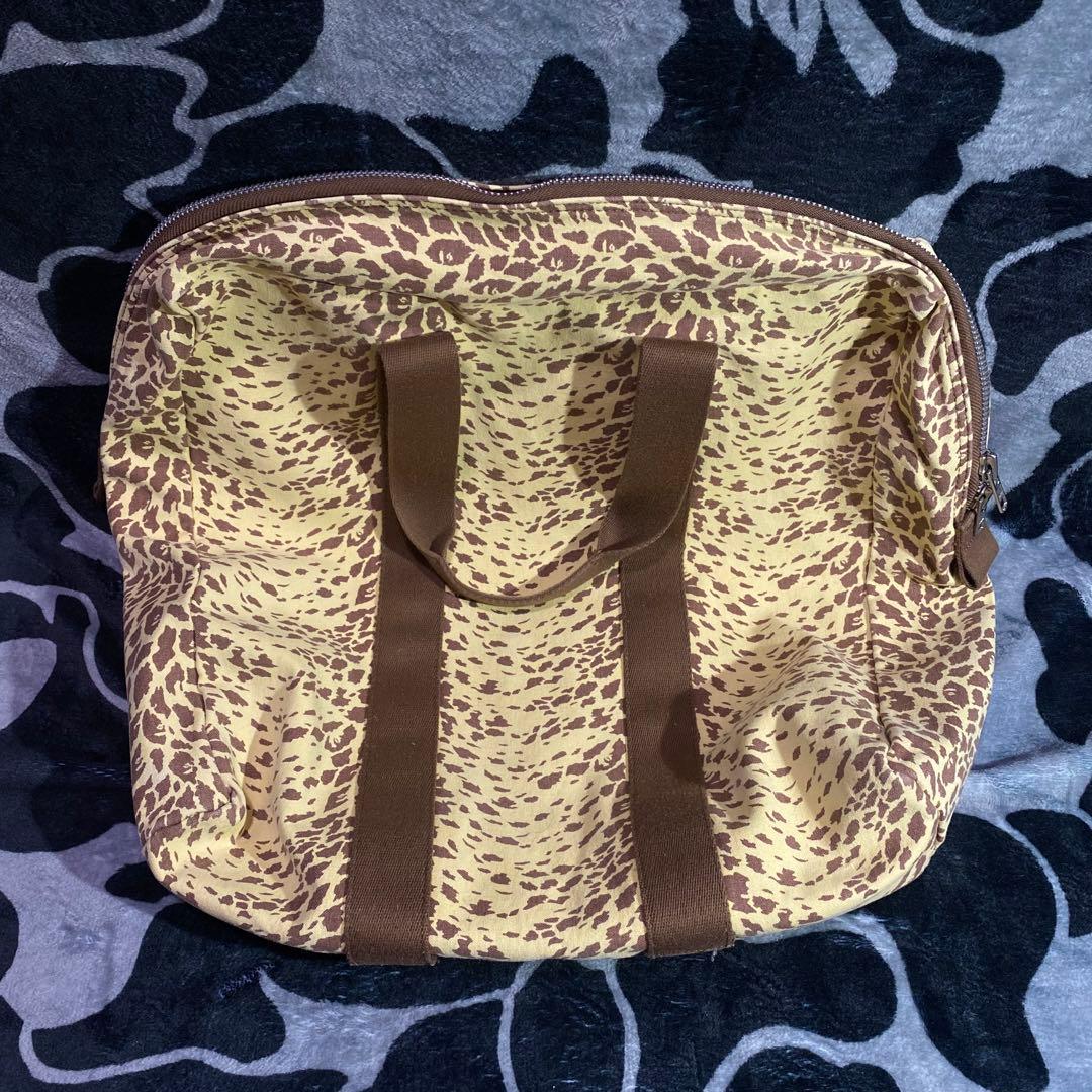 【A・BATHING APE】leopard camo bag 90s 初期