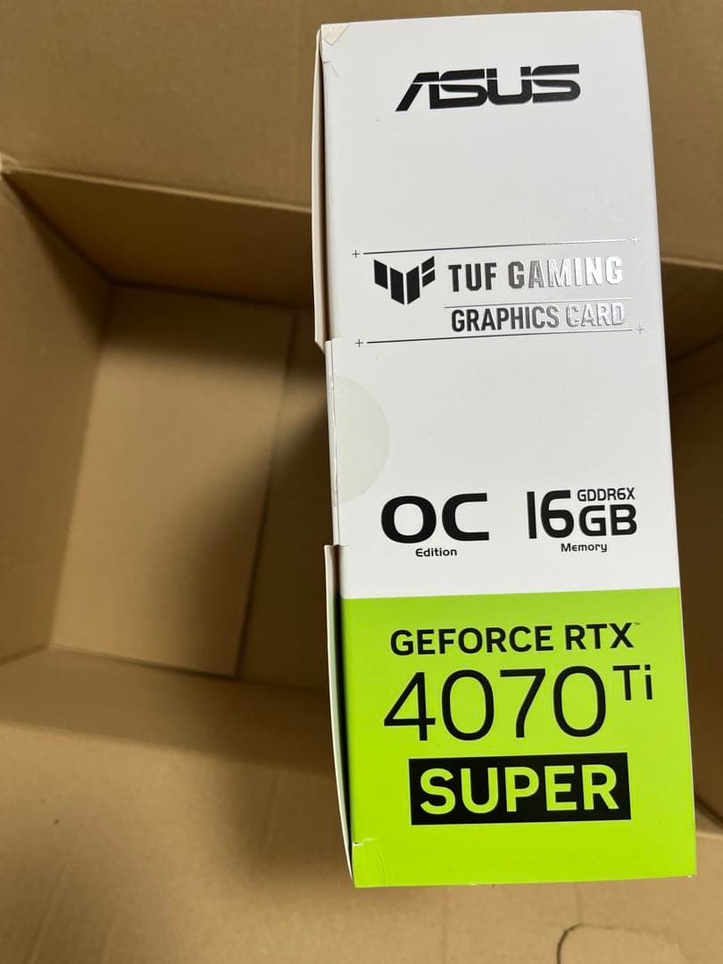 グラフィックボード・グラボ・ビデオカード niaTUFGaming GeForce RTX 4070Ti Super