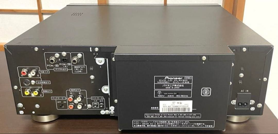 [中古] パイオニア レーザーディスクプレイヤー　 DVL-K88