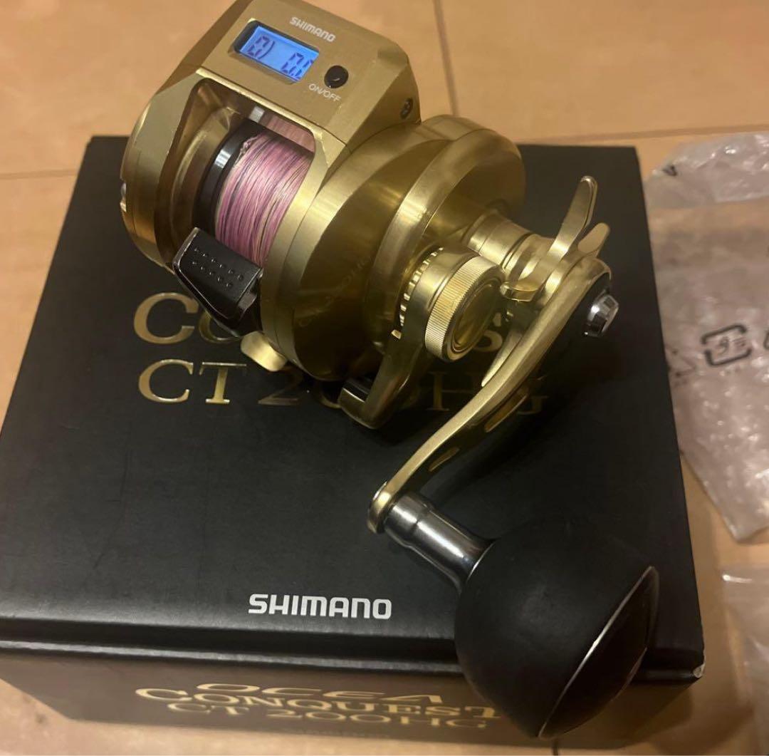オーバーホール済み　SHIMANO OCEA CONQUEST CT 200HG