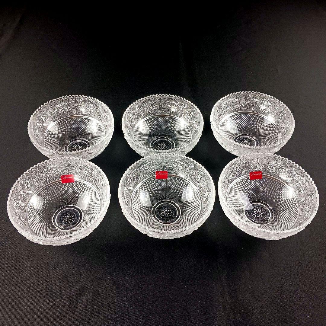 Y3105 バカラ アラベスク スモールボウル 6客セット 箱付　　ten