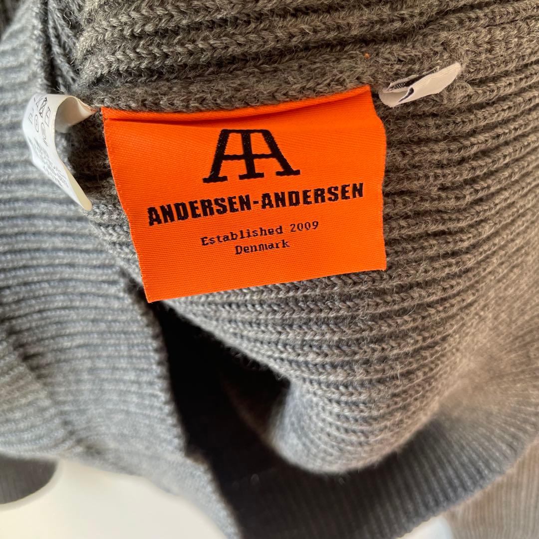 美品 ANDERSEN-ANDERSEN ニットセーター S グレー