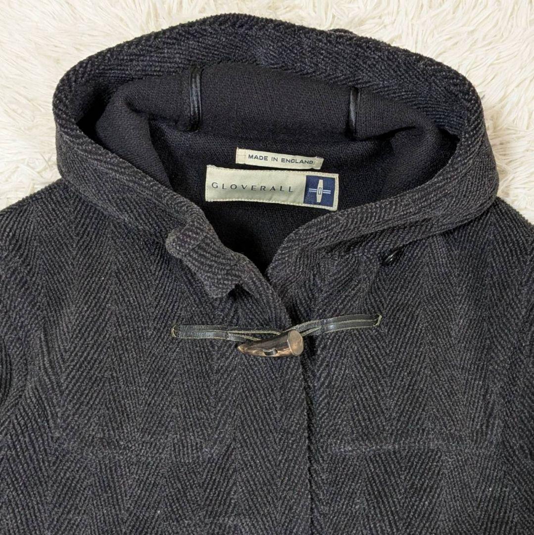 GLOVERALL 英国製 90s キングストン ヘリンボーン ダッフルコート