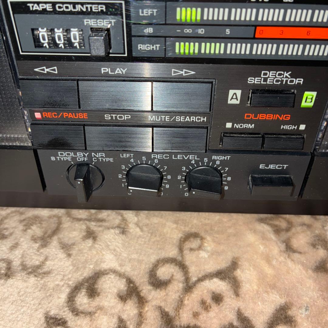希少・動作品　ヤマハカセットデッキKX-W500　ダブルリバースカセットデッキ