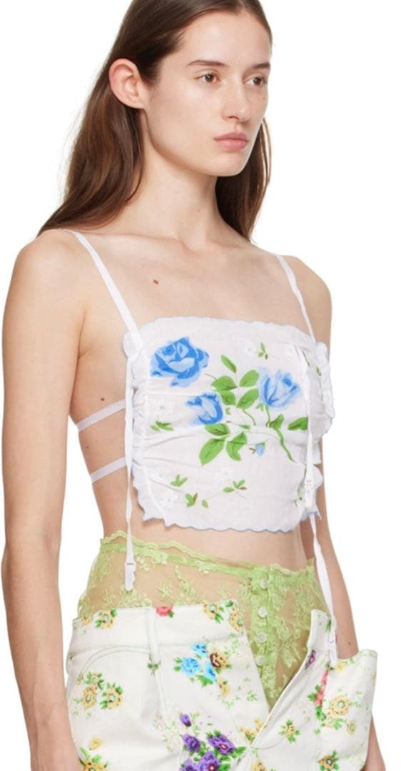 トップス yuhan wang handkerchief camisole