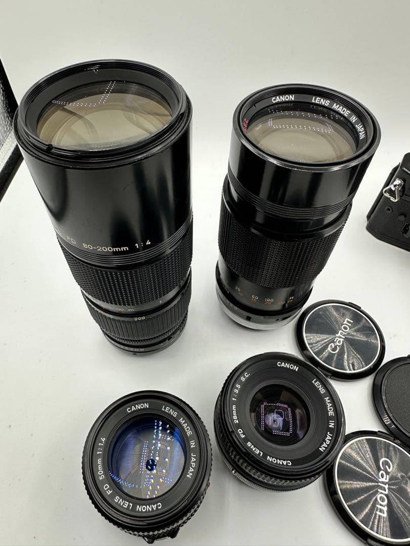 Canon フィルム一眼レフカメラ『EF』『A-1』セット/美品