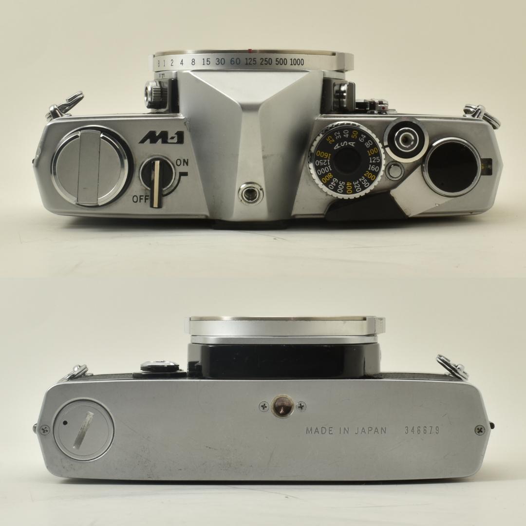 整備済 完動 OLYMPUS M-1 50mm F1.8 希少 露出計OK