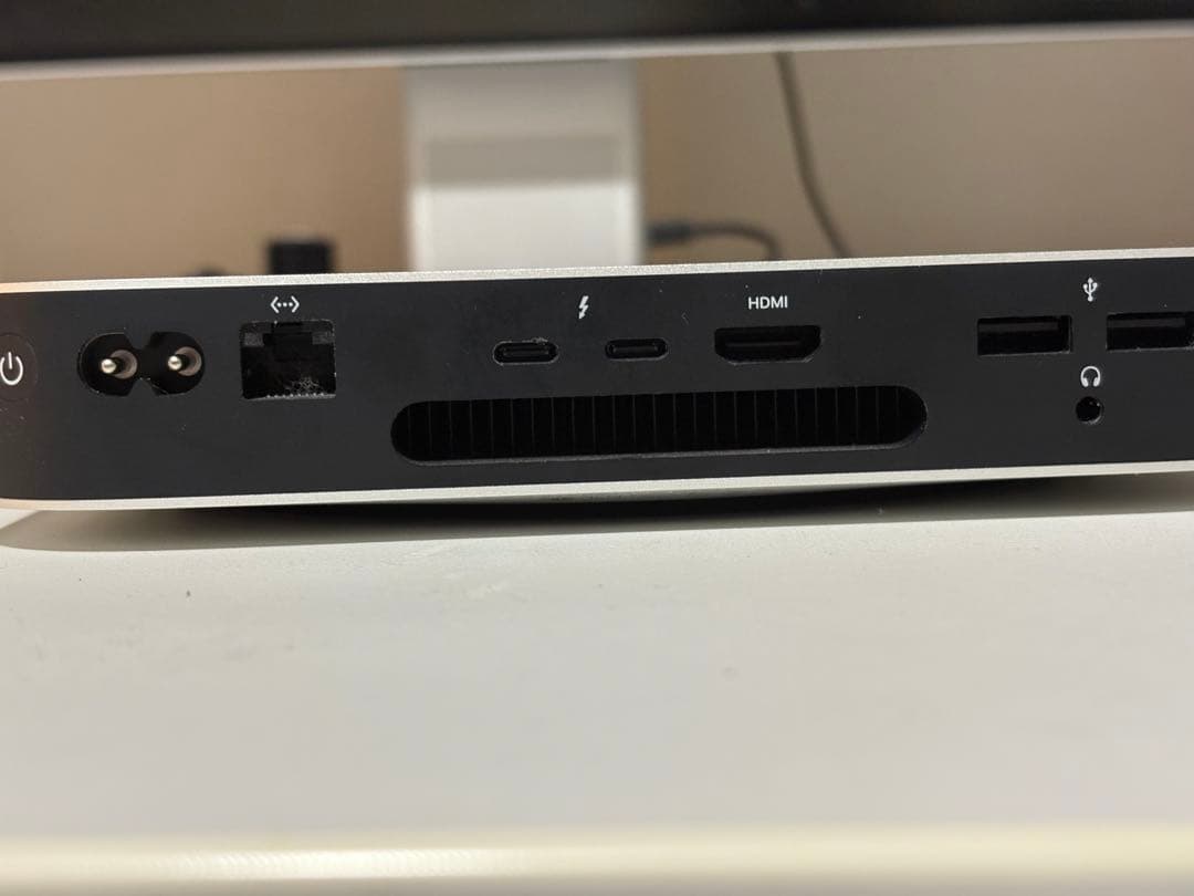 Macmini M2 メモリー16GB ストレージ256GB