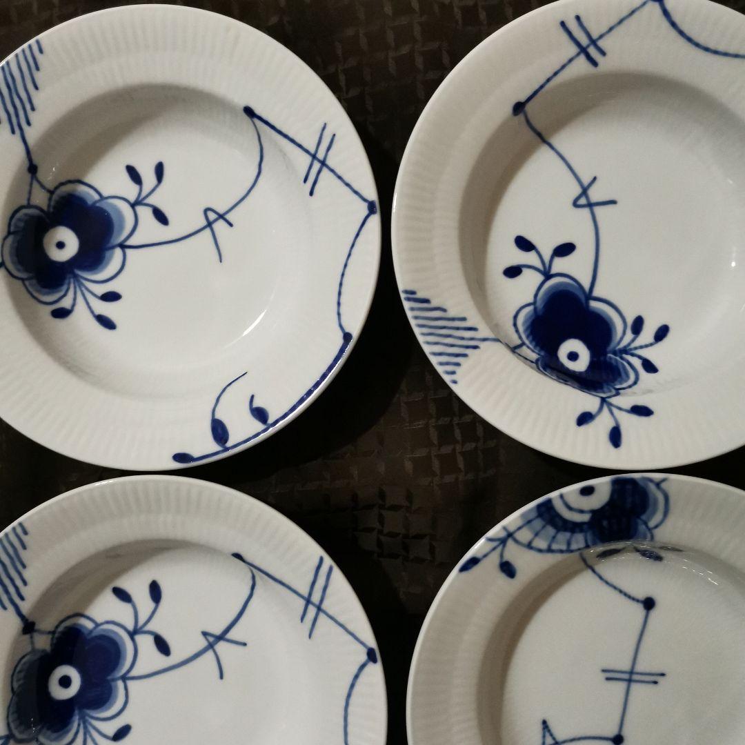 ロイヤルコペンハーゲン ブルーフルーテッド 6枚セット