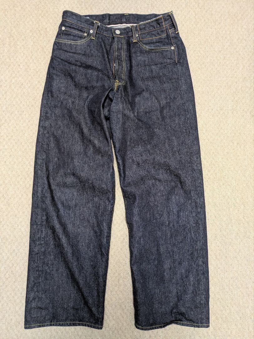 Visvim social sculpture ex wide デニム