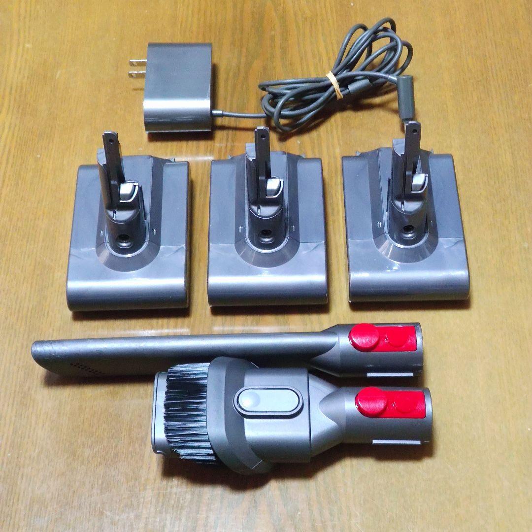 割引中ダイソン SV11掃除機 完全分解清掃済み 動作品純正バッテリー3つセット