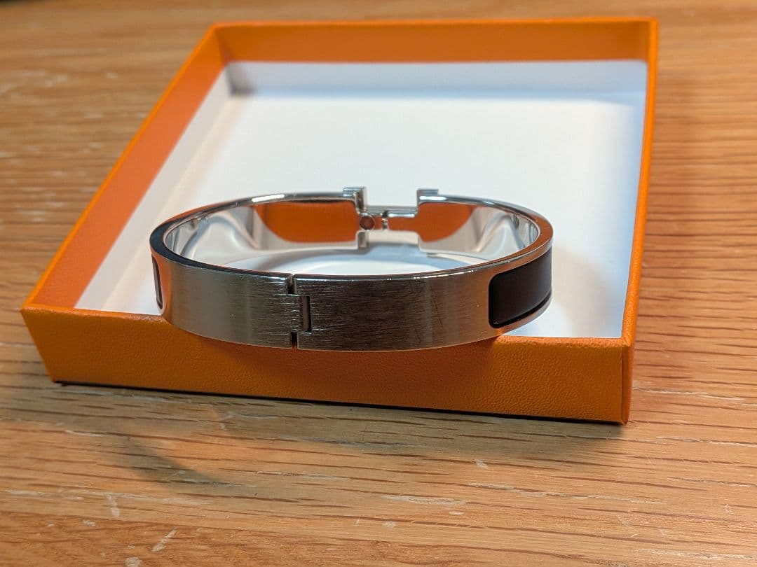 【美品】クリックHH HERMES(エルメス) メンズブレスレット