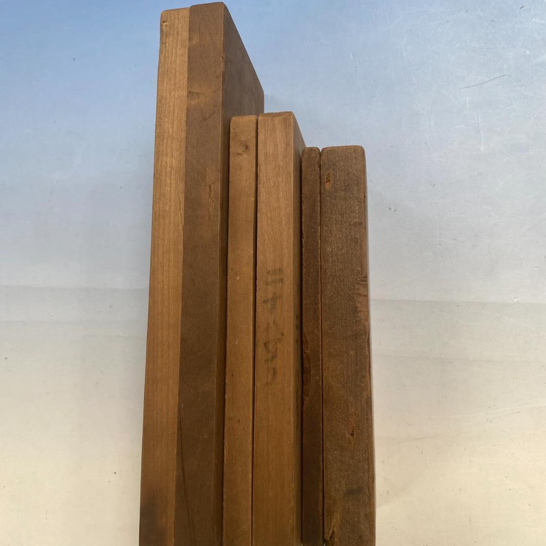 コレクター向け　和菓子道具　木型「蓮根」 3種類セット