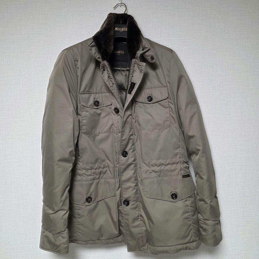 MooRER BARTOLI-WK M65タイプ ダウンジャケット 48