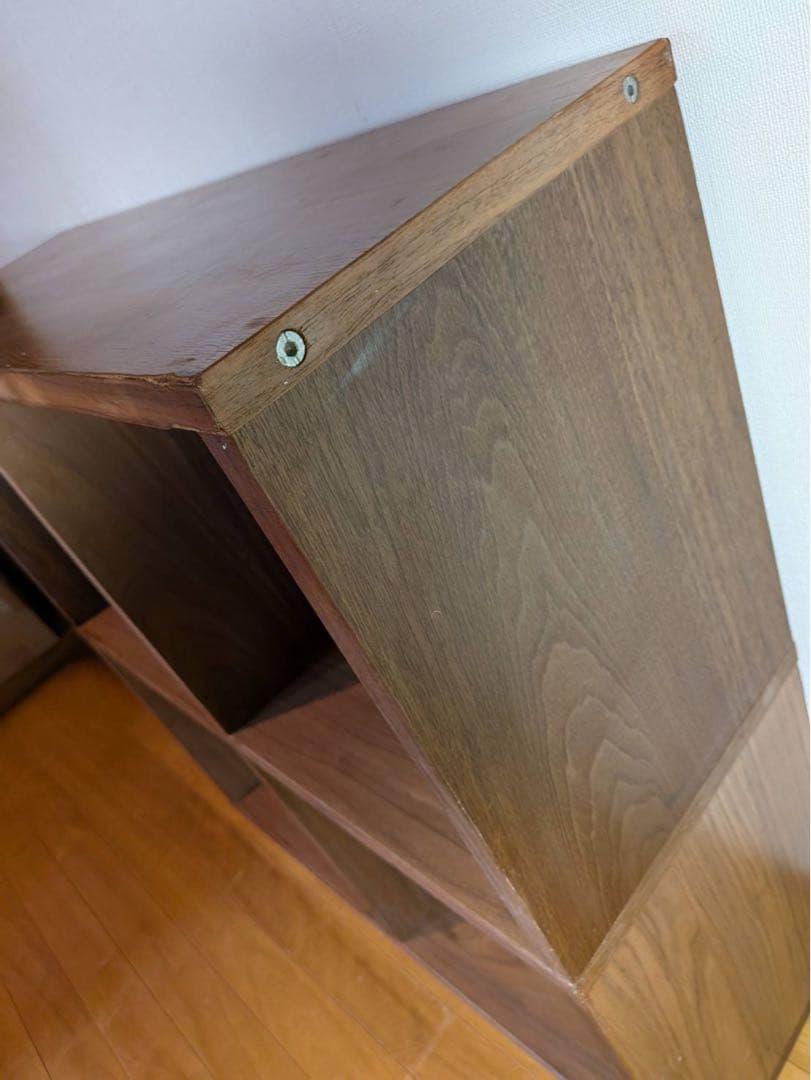 ■送料込■無印 スタッキングシェルフ 2×2 木製家具 棚 ラック収納MUJI