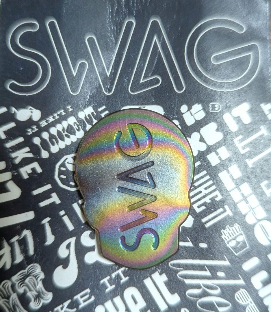 【１点限り】SWAG レインボー スカル マーカー