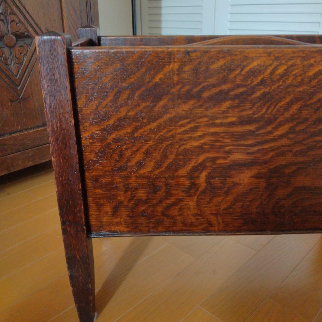 イギリスアンティーク　マガジンラック