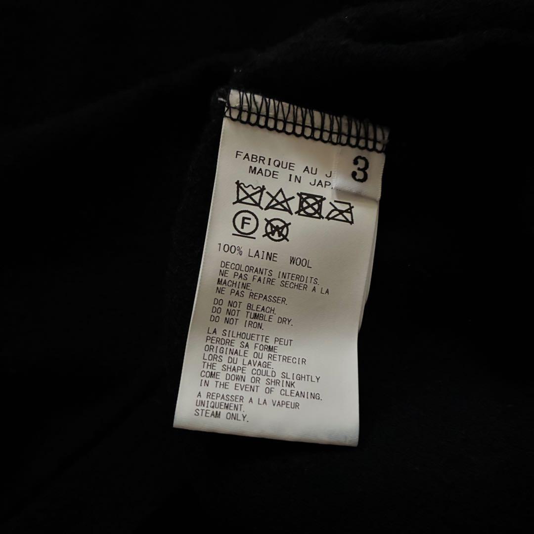 2024aw yohji yamamoto pour homme 重ね襟ニット