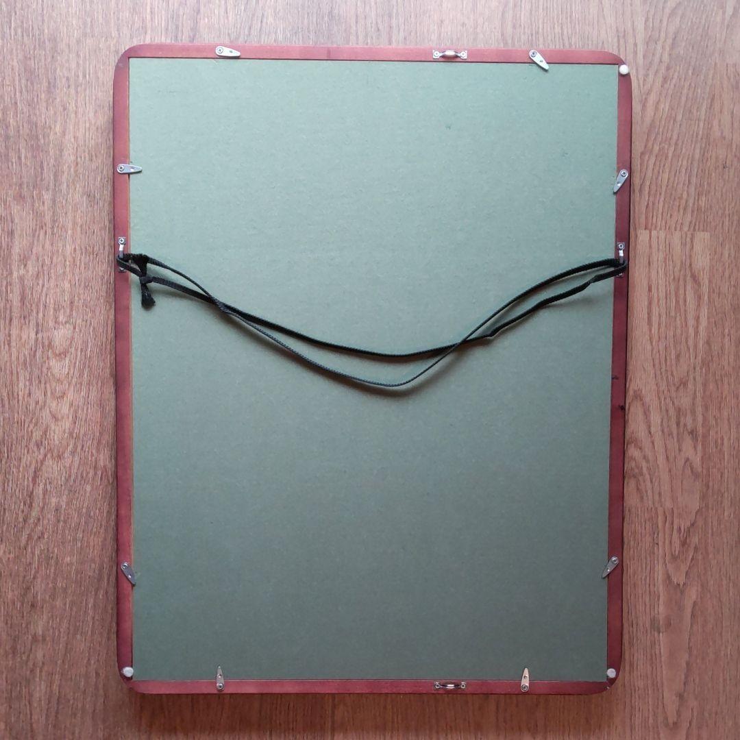 刺繍絵額縁入り