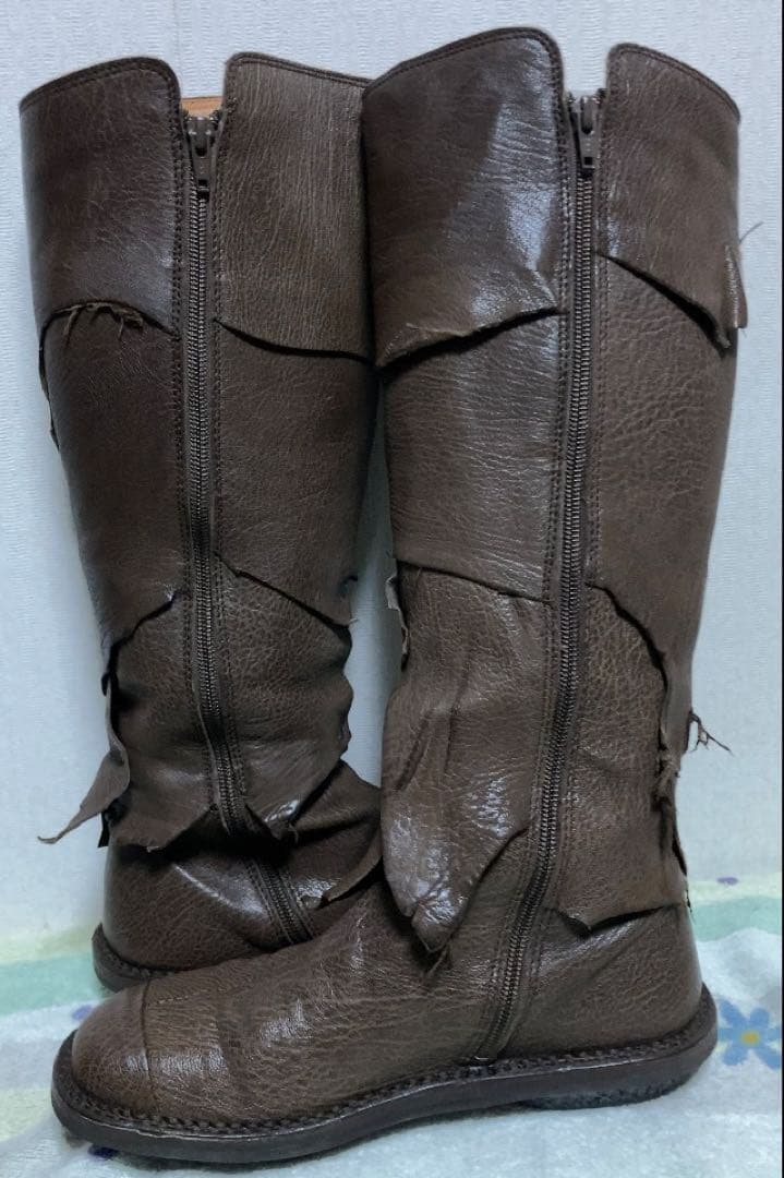 Trippen・トリッペン パッチワークレザーブーツ 極レア　レディース24cm