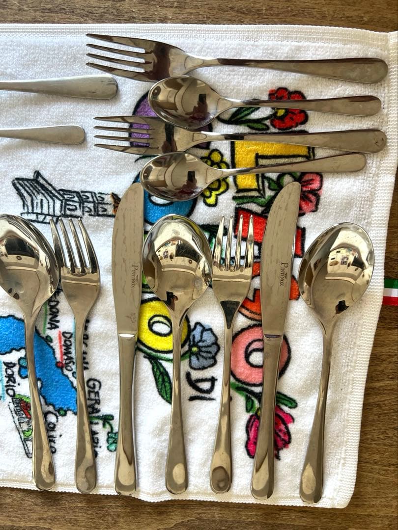 イタリア製カトラリー各種5セット『Pinti』　フルセット