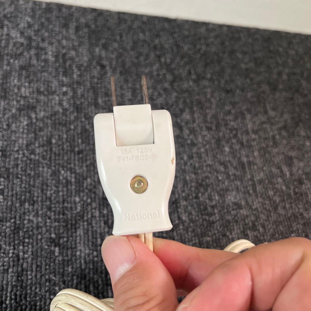 National 光る レトロ扇風機　※ジャンク