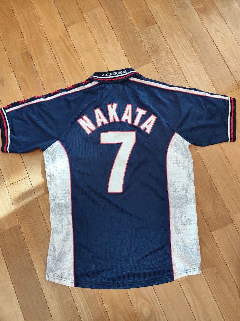 ペルージャ①　セリエＡ　イタリア　中田　日本代表　上下セット