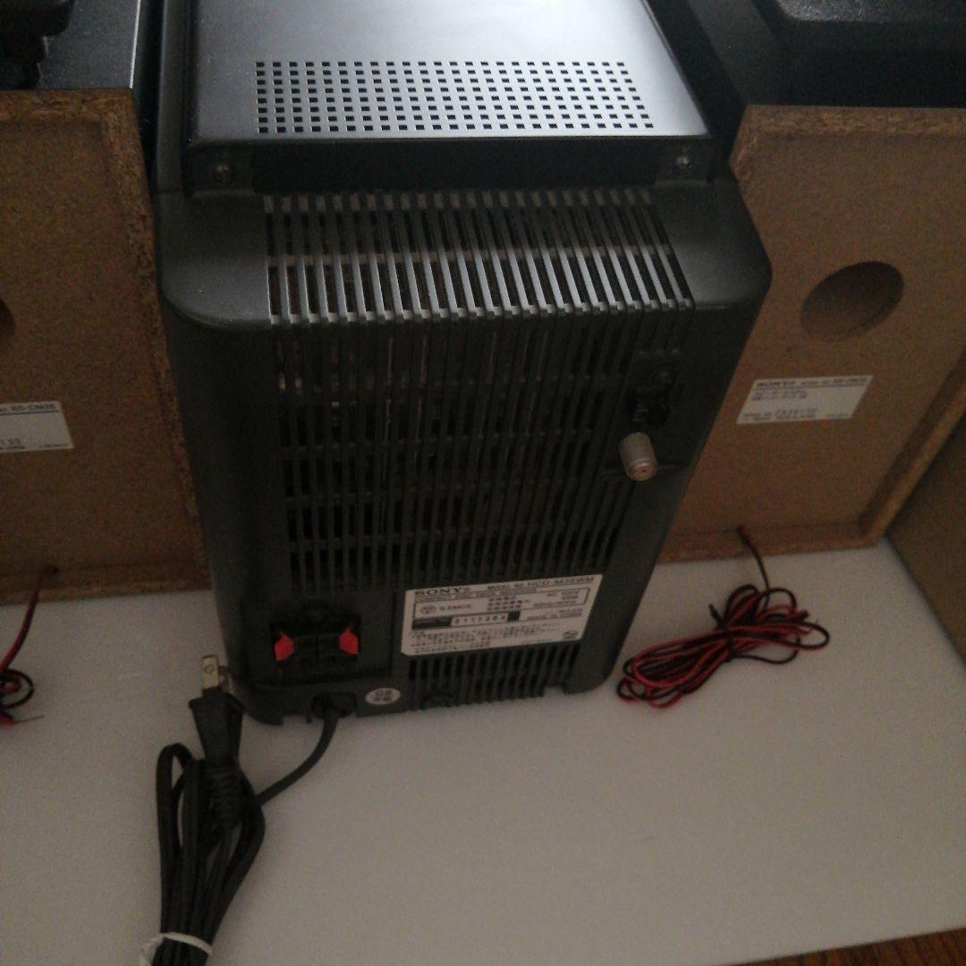 SONY CMT−M35WM Bブラック元箱 取説 アンテナ付属品完備