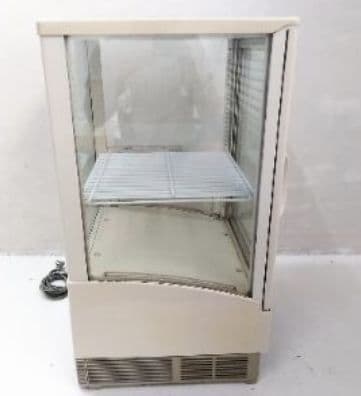 SANYO サンヨー 冷蔵庫 4面ガラス ショーケース SMR-C65F 65L