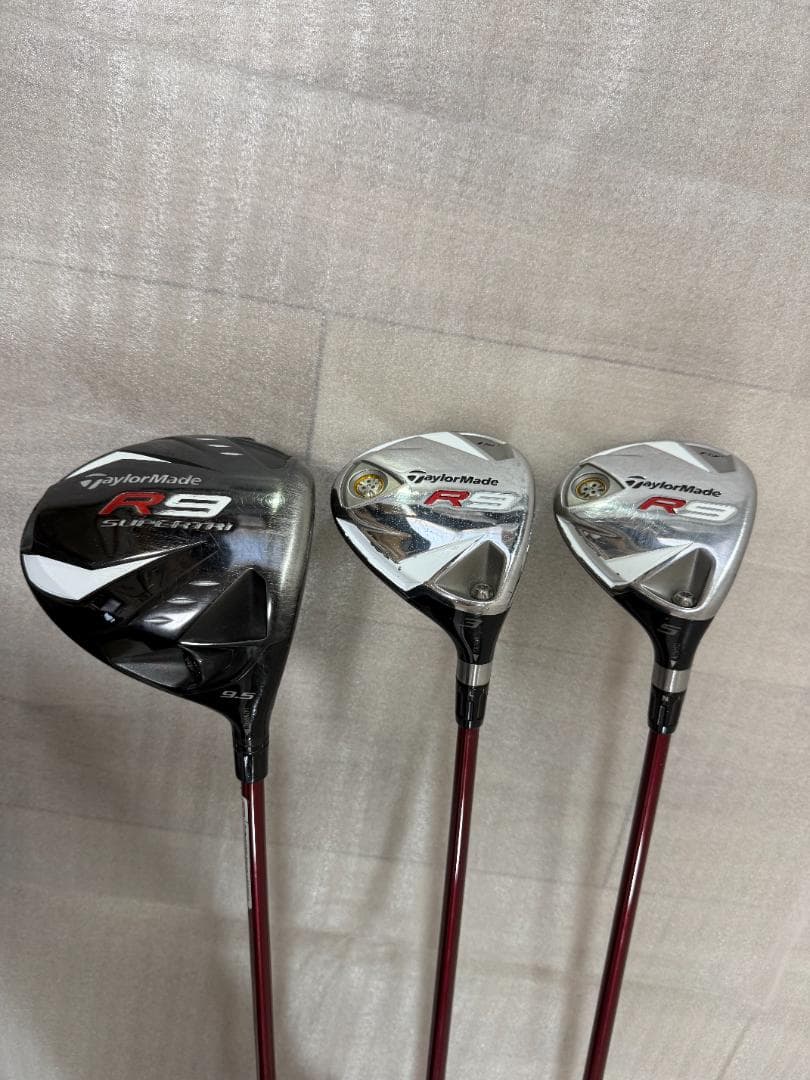 【【ak】】TaylorMade R9ゴルフクラブセット１０本