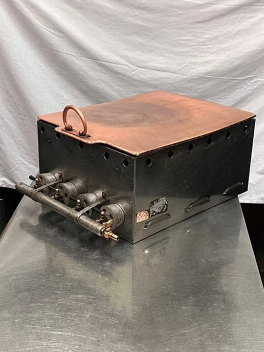 一文字火床(銅一枚板)