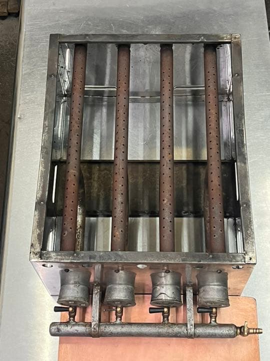 一文字火床(銅一枚板)