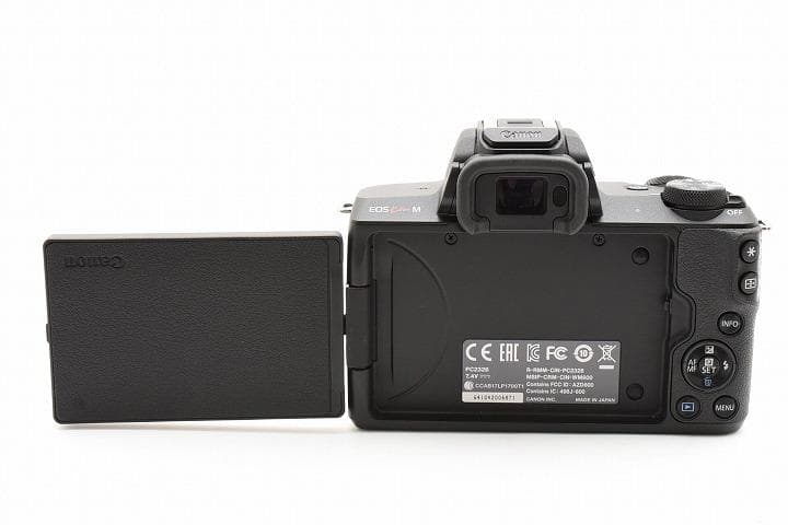 50215 新品級 Canon EOS Kiss M 15-45mm キヤノン