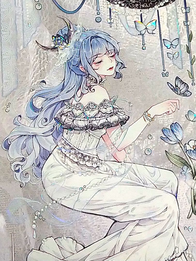 J1023＃羽化蝶(贝壳光)shine切り売り海外人物マステ女の子