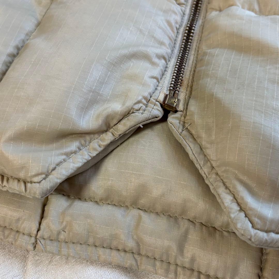 70's ビンテージ エディーバウアー ダウン ベスト L USA製 黒タグ