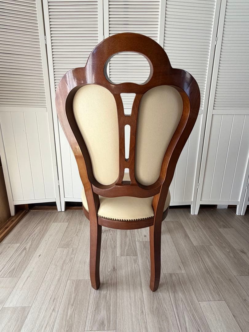 ①サルタレッリ ダイニングチェア 猫脚チェア 1脚　(4脚同時販売)