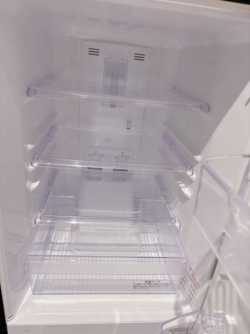 【美品】三菱 MR-P15W-B ブラック 冷蔵庫 146L